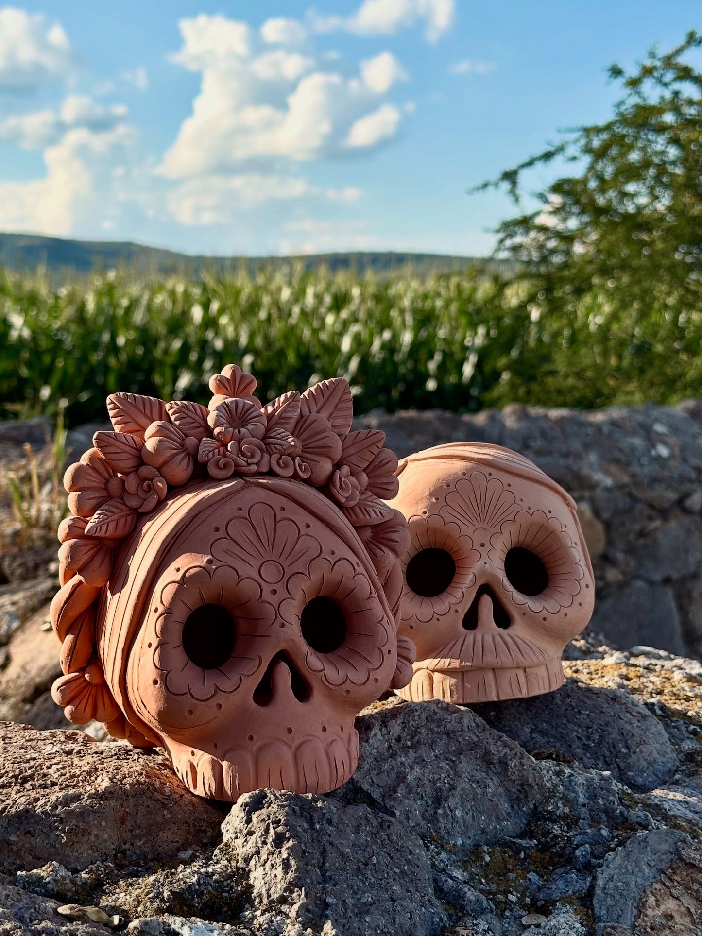 THREE CANDLE CATRINA